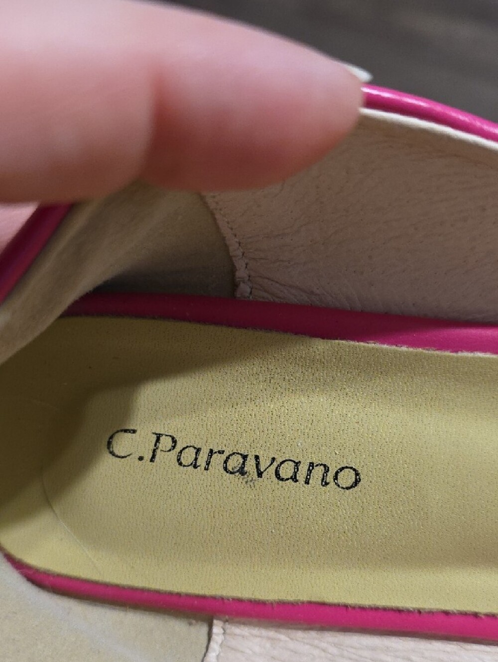Women’s Pink Bow Ballet Flats - Picture 2 of 4